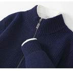 Cárdigan de Pura Lana con Cremallera