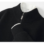 Cárdigan de Pura Lana con Cremallera