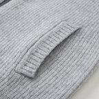 Cárdigan de Pura Lana con Cremallera