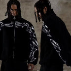 Chaqueta Cortavientos Estilo Hip Hop para Hombre 