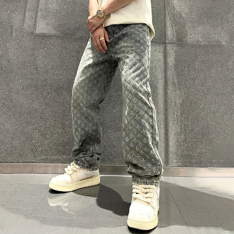 Jeans Holgados Vintage para Hombre