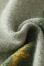 Suéter de lana hoja Nórdica