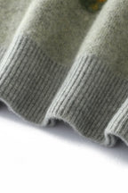 Suéter de lana hoja Nórdica