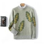 Suéter de lana hoja Nórdica