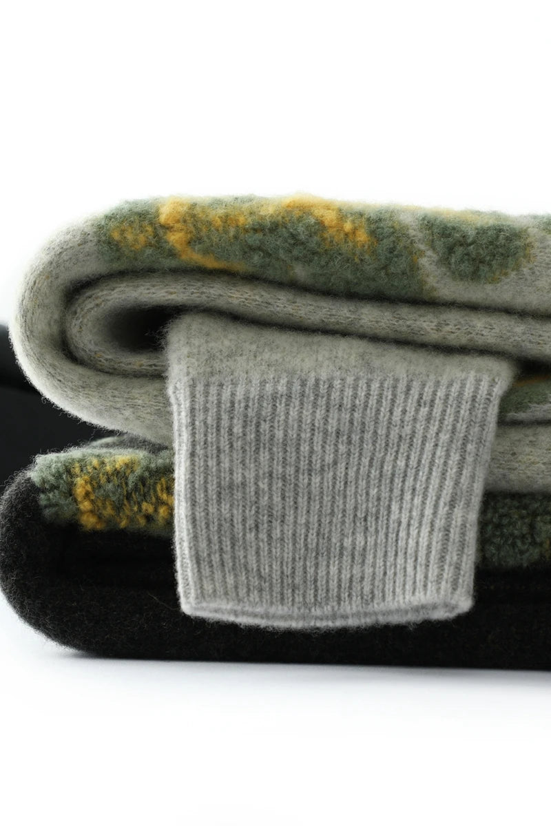 Suéter de lana hoja Nórdica