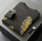 Suéter de lana hoja Nórdica