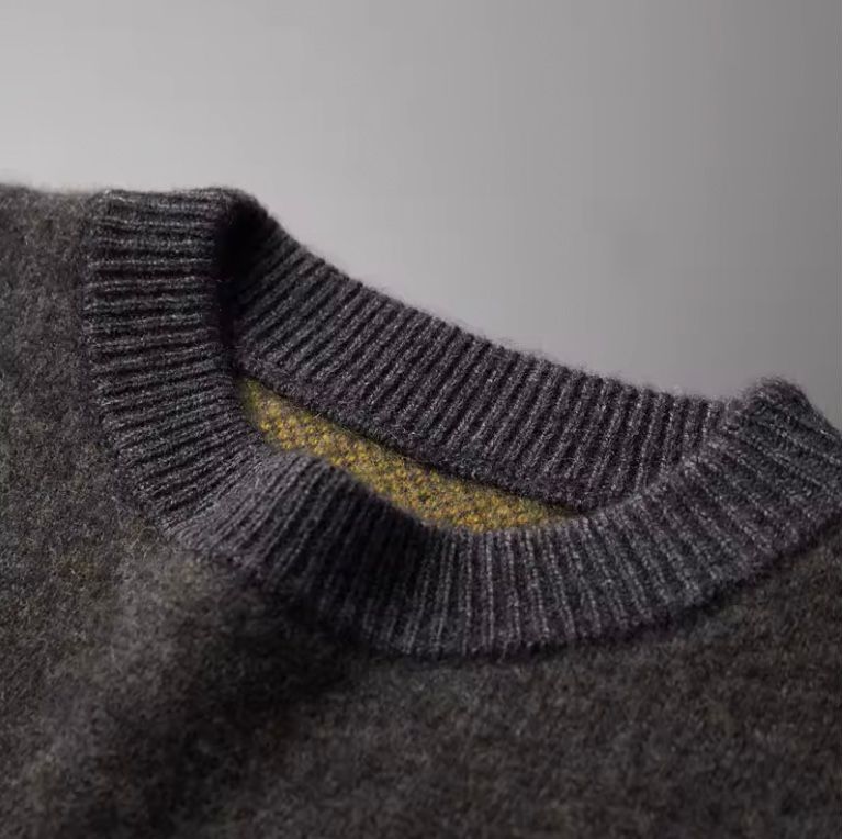 Suéter de lana hoja Nórdica