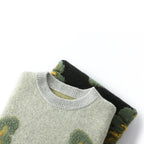 Suéter de lana hoja Nórdica